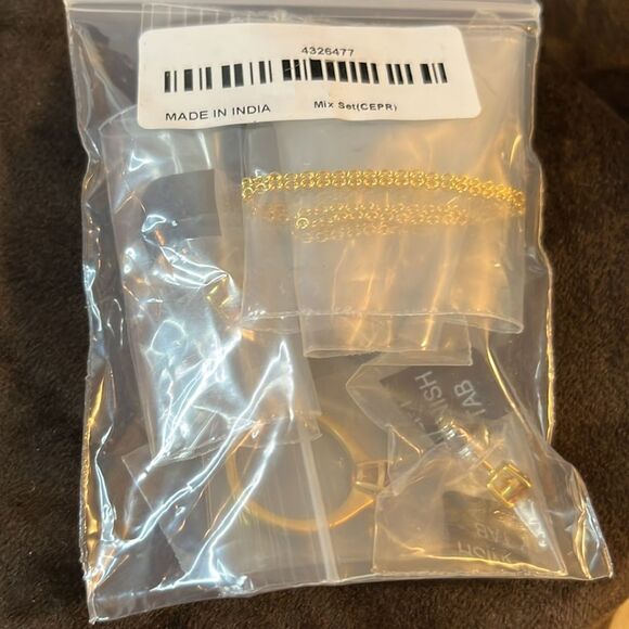 Premium Santa Ana Madeira Citrine Jewelry Set 18kyg/ Sterling Silver - Picture 10 of 11